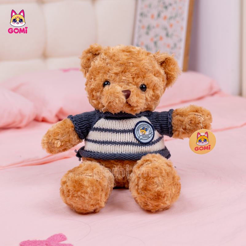 Gấu Bông Teddy Áo Logo