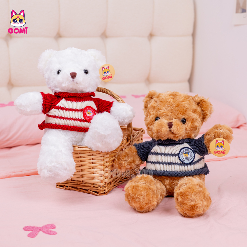 Gấu Bông Teddy Áo Logo