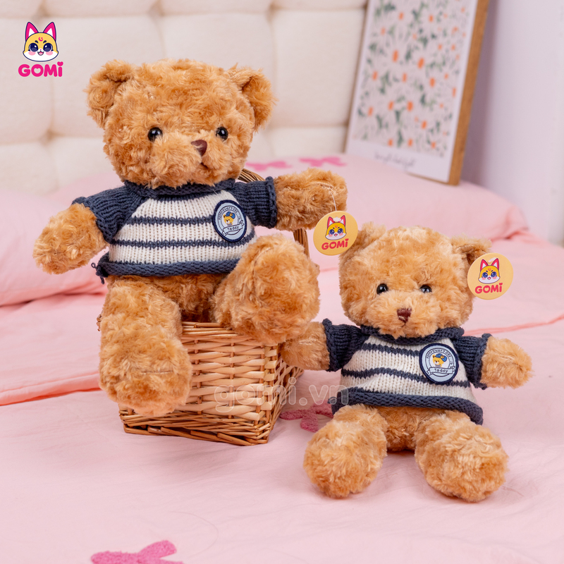 Gấu Bông Teddy Áo Logo
