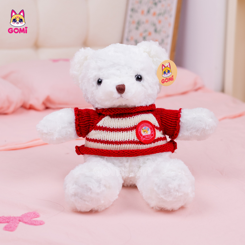 Gấu Bông Teddy Áo Logo