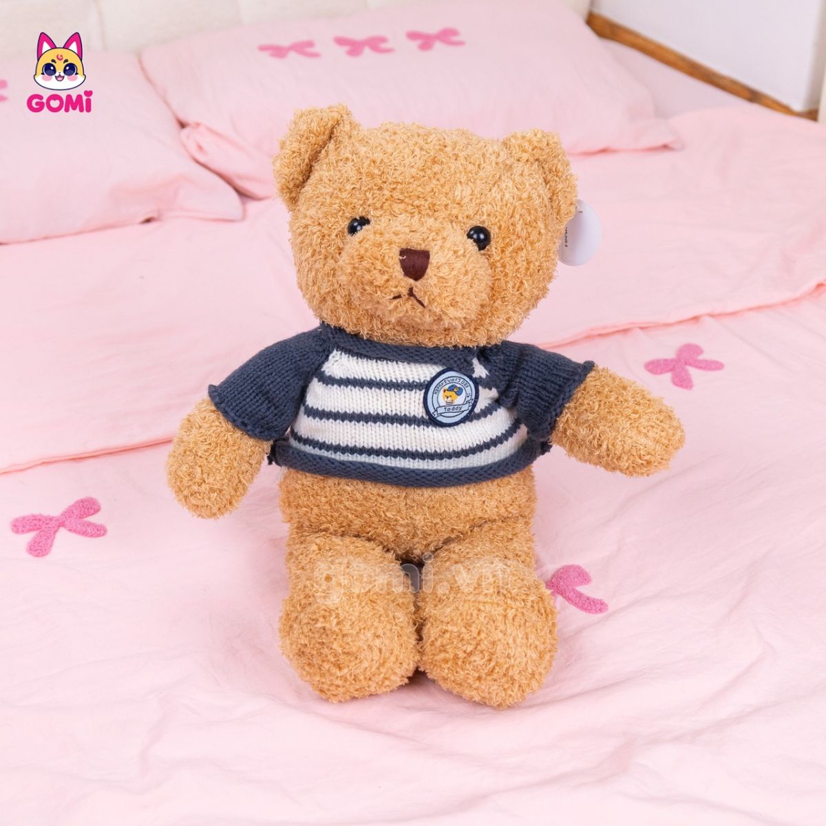 Gấu Bông Teddy Áo Logo