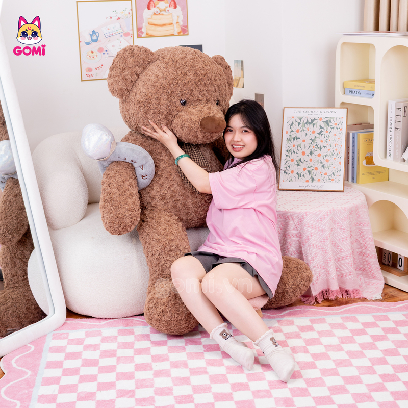 Gấu Bông Teddy Đeo Nhẫn
