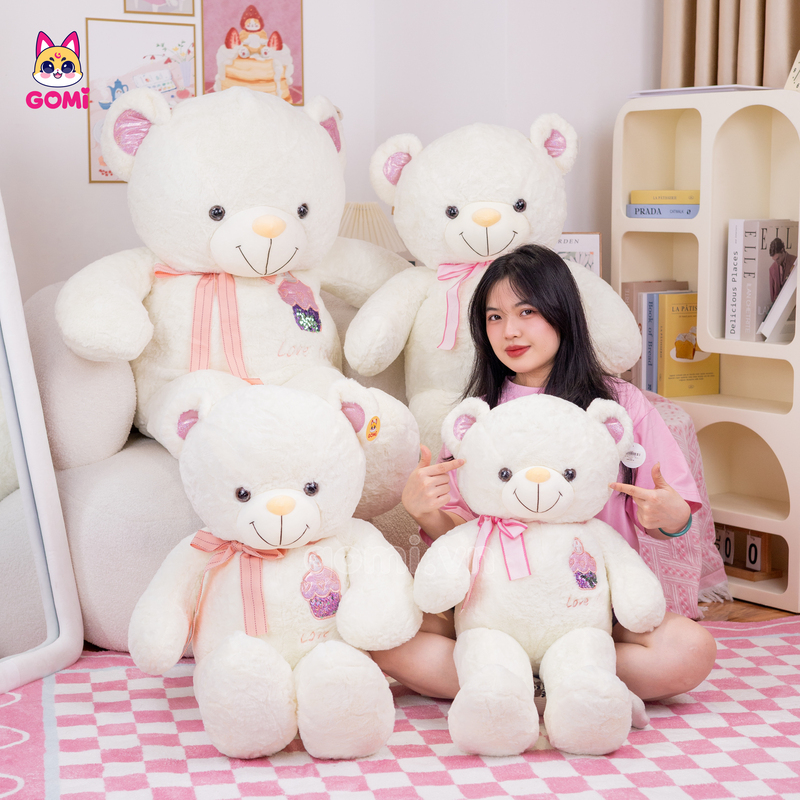 Gấu Bông Teddy Bánh Kem