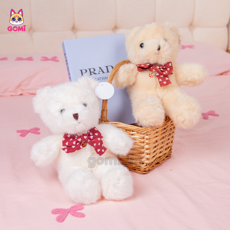 Gấu Bông Teddy Nơ Trái Tim