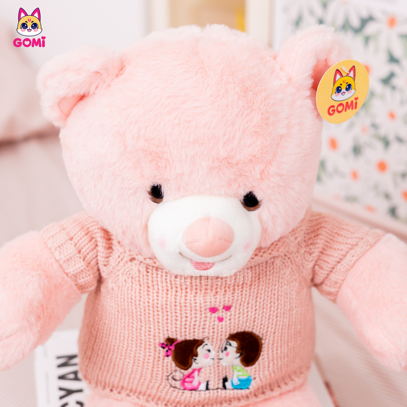 Gấu Bông Teddy Len Kiss Lông Trơn