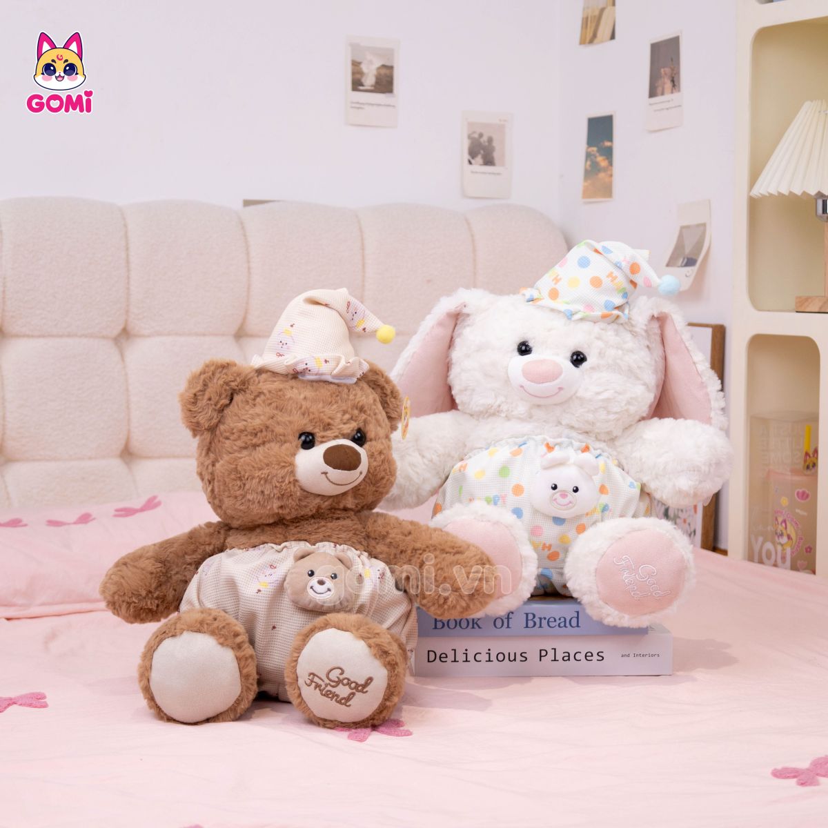 Gấu Bông Bộ Thú Đồ Ngủ