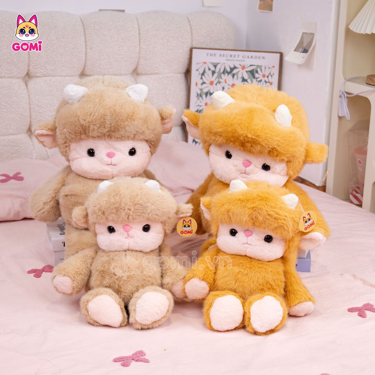 Gấu Bông Thú Chạy Bộ