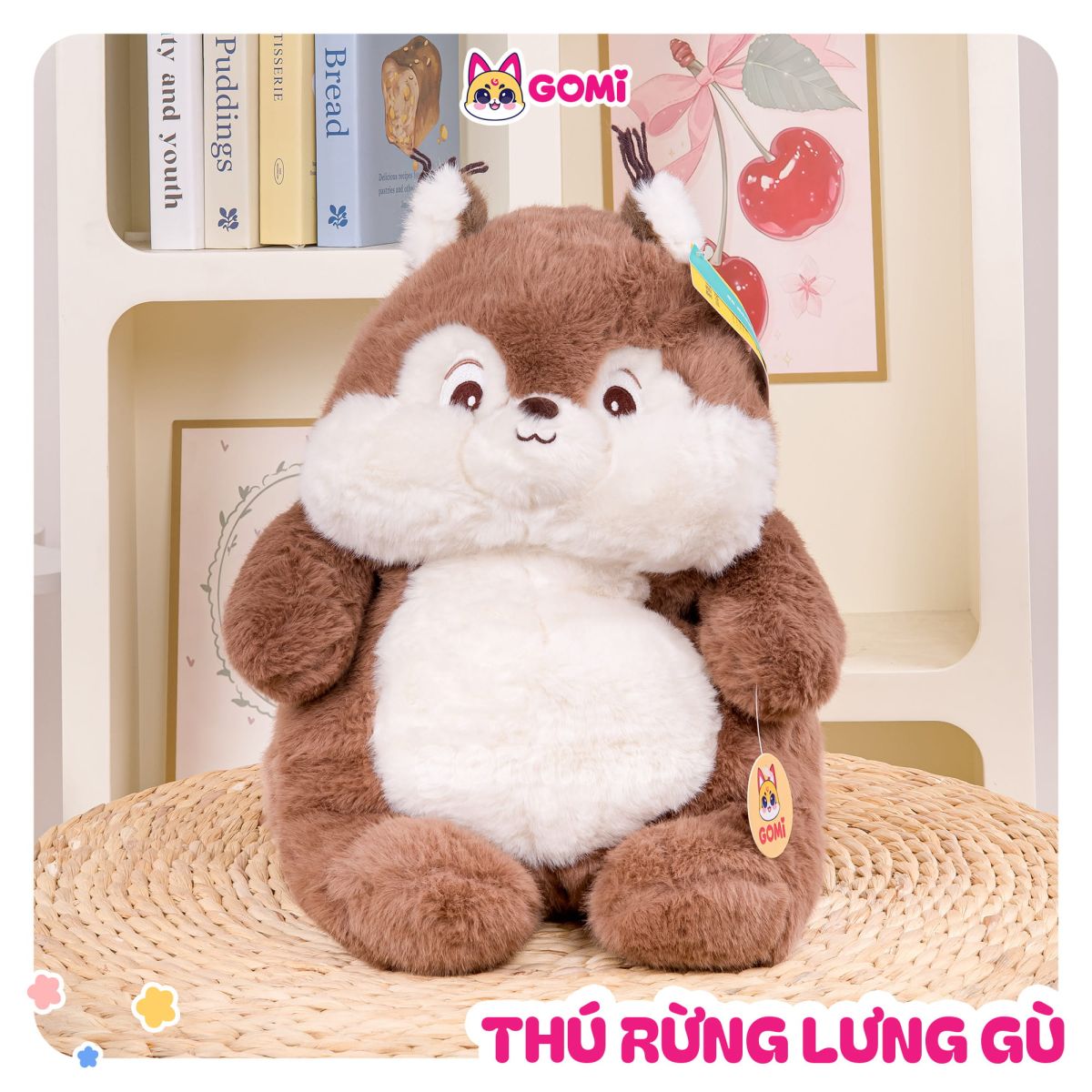 Gấu Bông Thú Rừng Lưng Gù