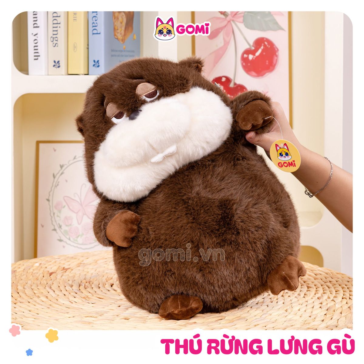 Gấu Bông Thú Rừng Lưng Gù