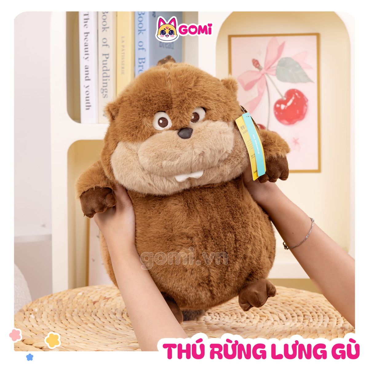 Gấu Bông Thú Rừng Lưng Gù