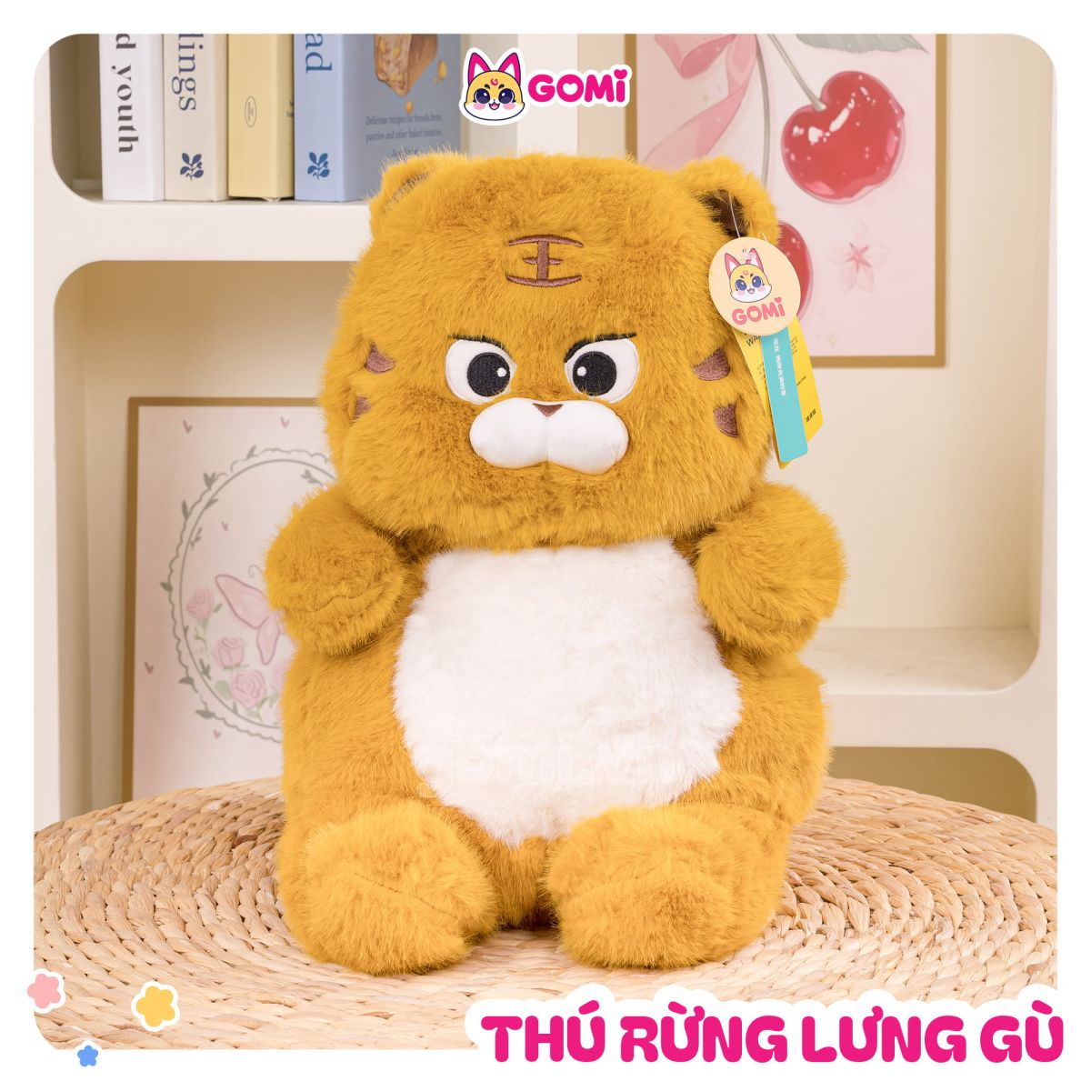 Gấu Bông Thú Rừng Lưng Gù