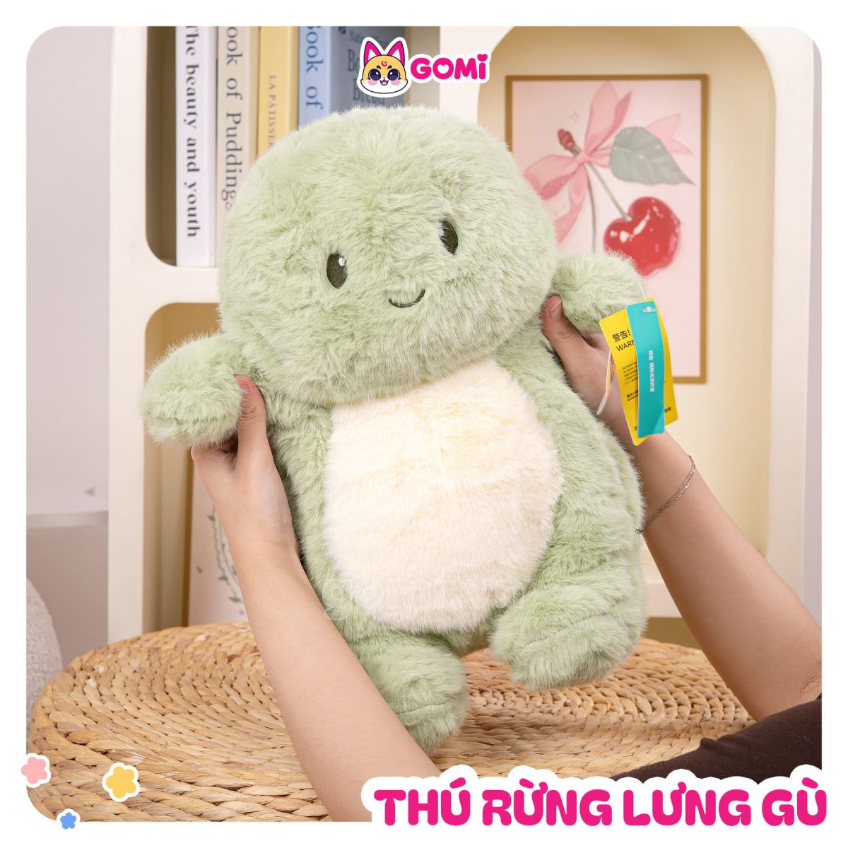 Gấu Bông Thú Rừng Lưng Gù