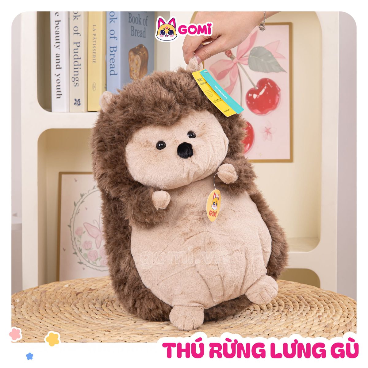 Gấu Bông Thú Rừng Lưng Gù