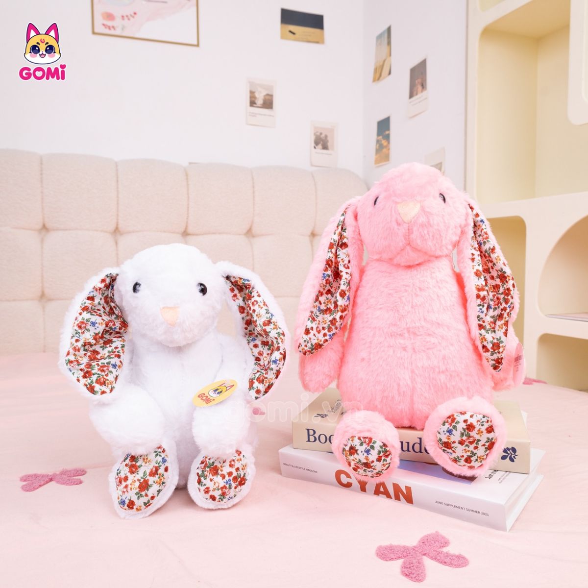 Gấu Bông Bunny Tai Hoa