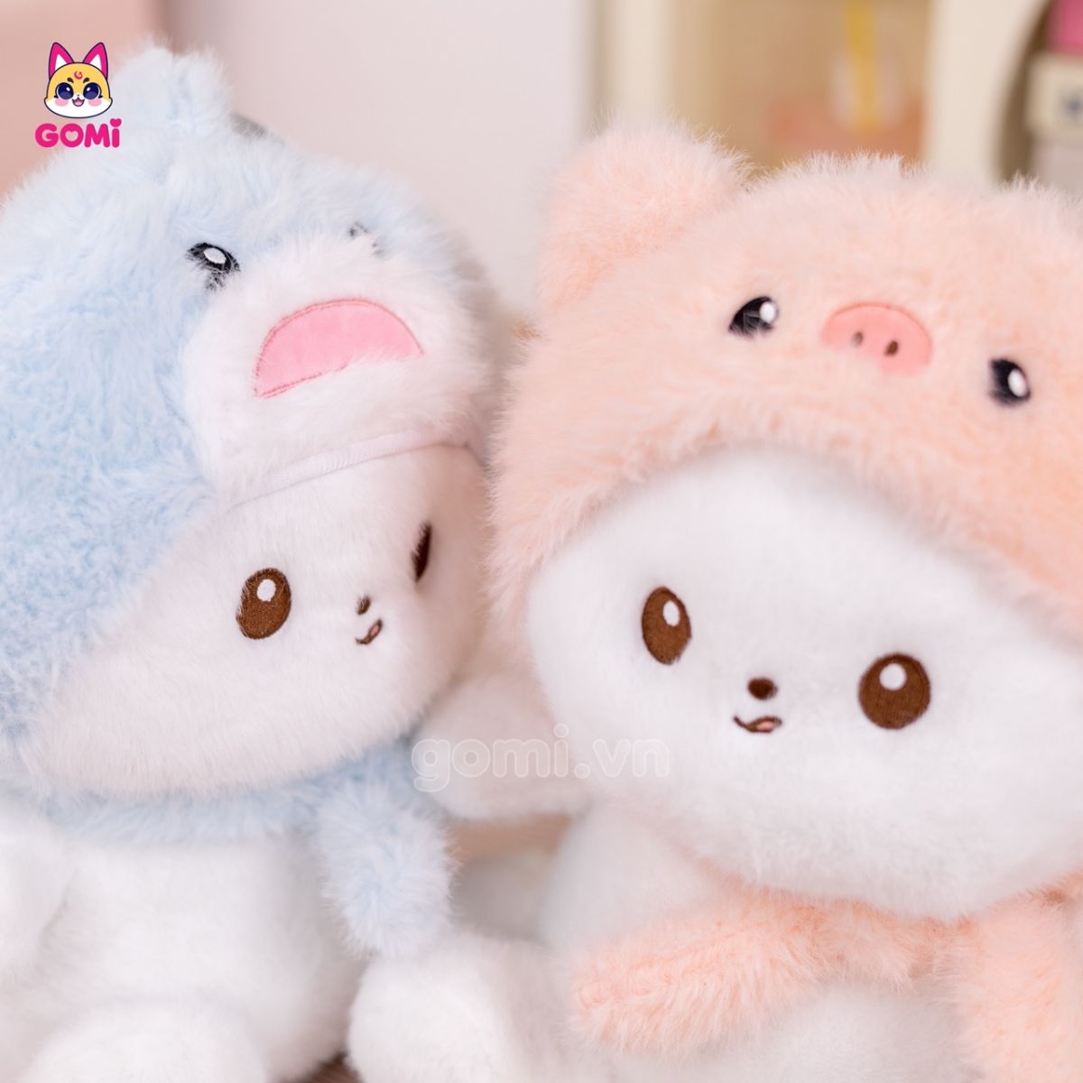 Gấu Bông Thỏ Đội Mũ Cosplay