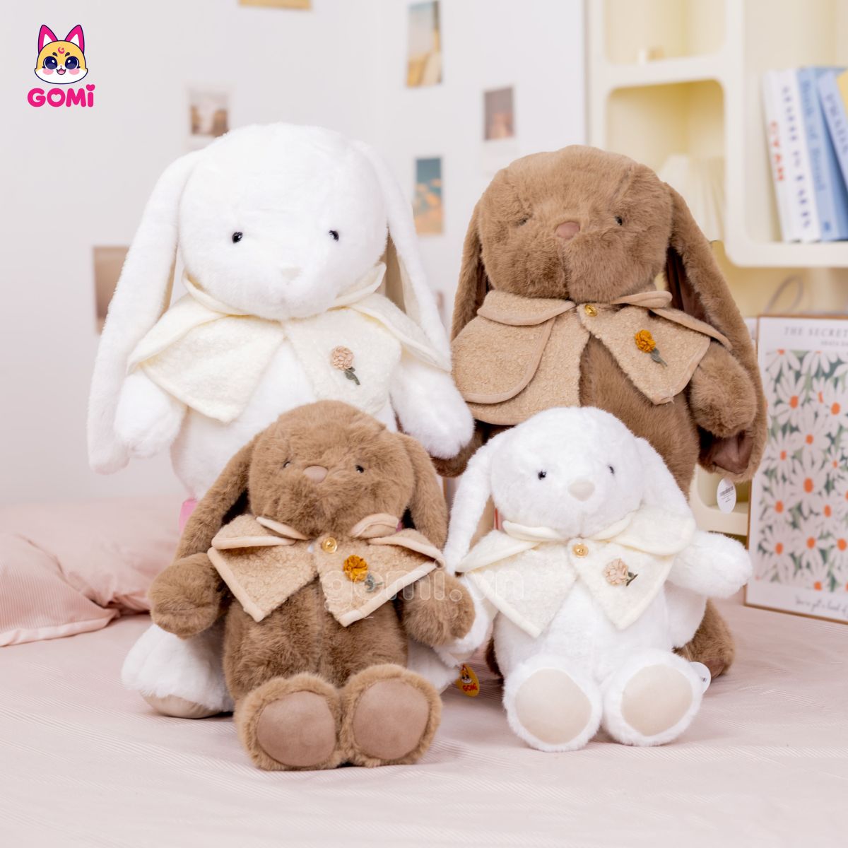 Gấu Bông Thỏ Áo Choàng
