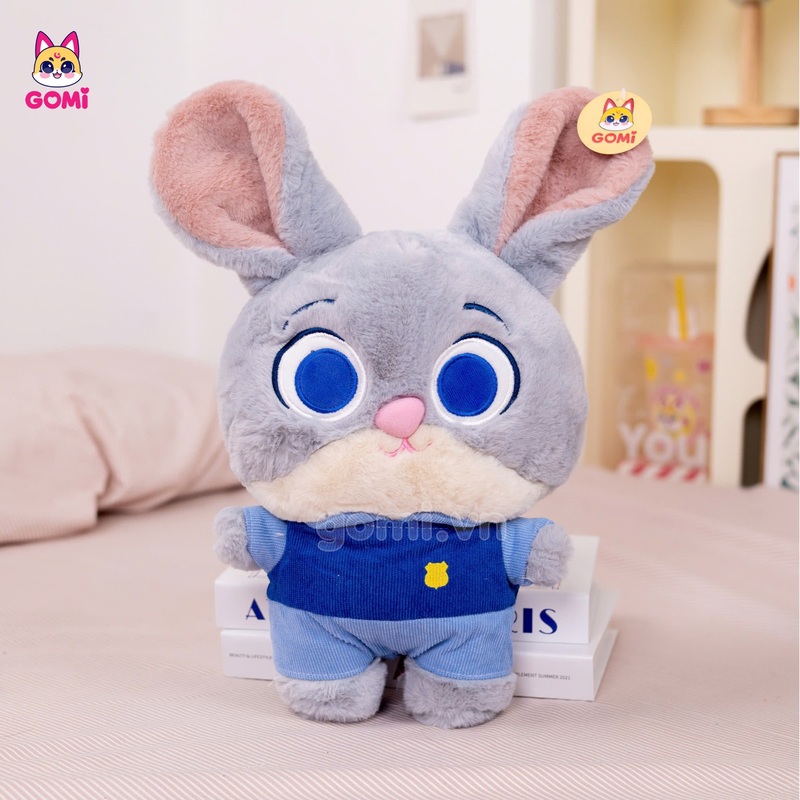 Gấu Bông Thỏ Xám Nick