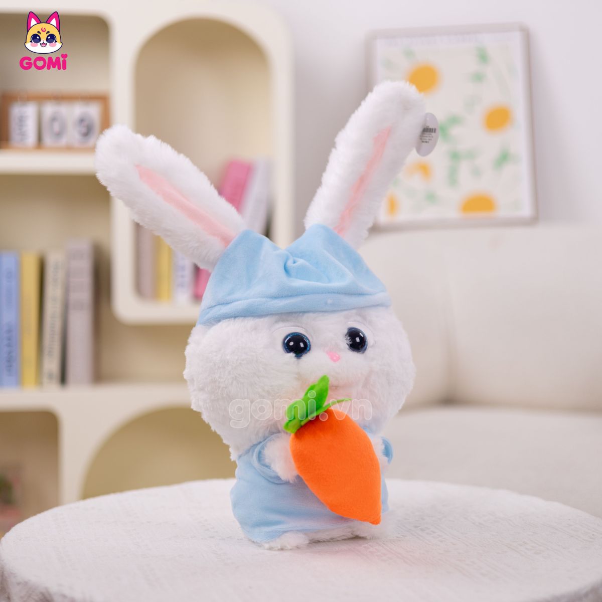 Gấu Bông Thỏ Snowball Ôm Cà Rốt