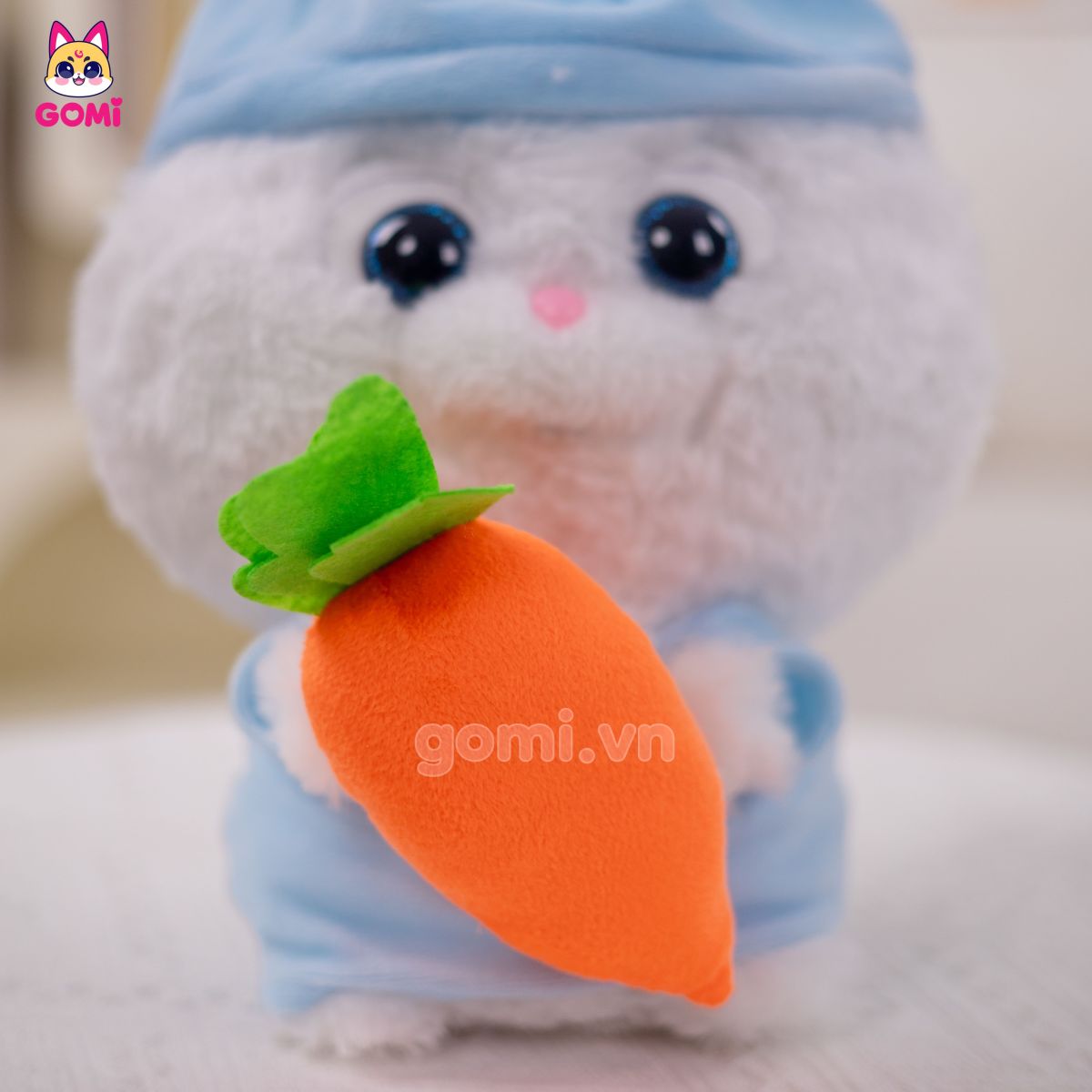 Gấu Bông Thỏ Snowball Ôm Cà Rốt