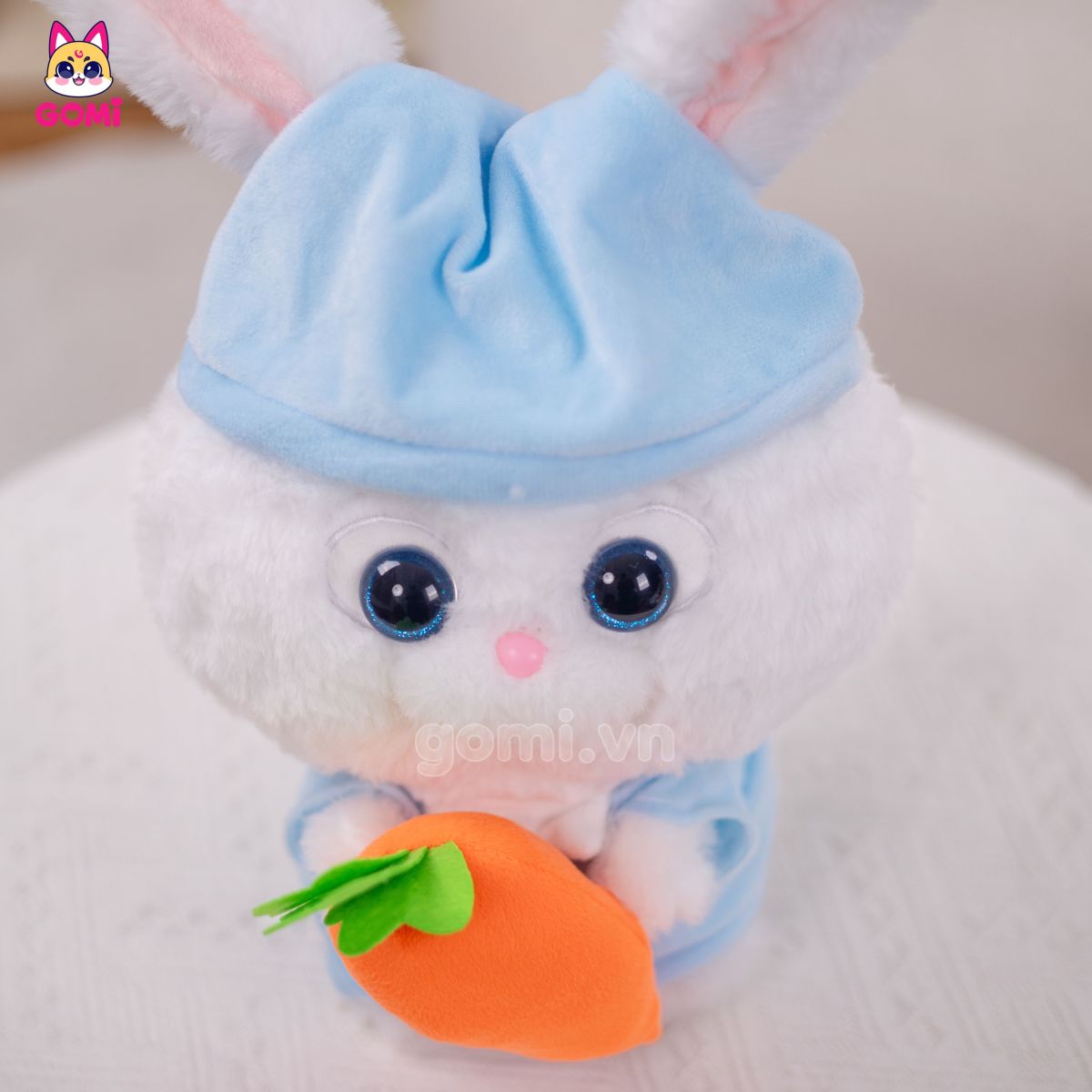 Gấu Bông Thỏ Snowball Ôm Cà Rốt