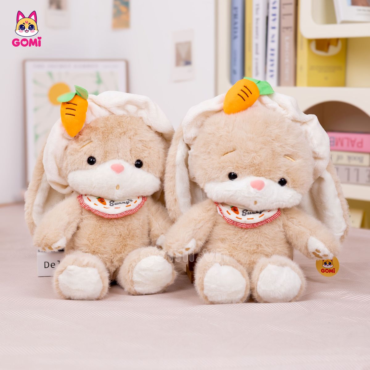 Gấu Bông Thỏ Yếm Sunny