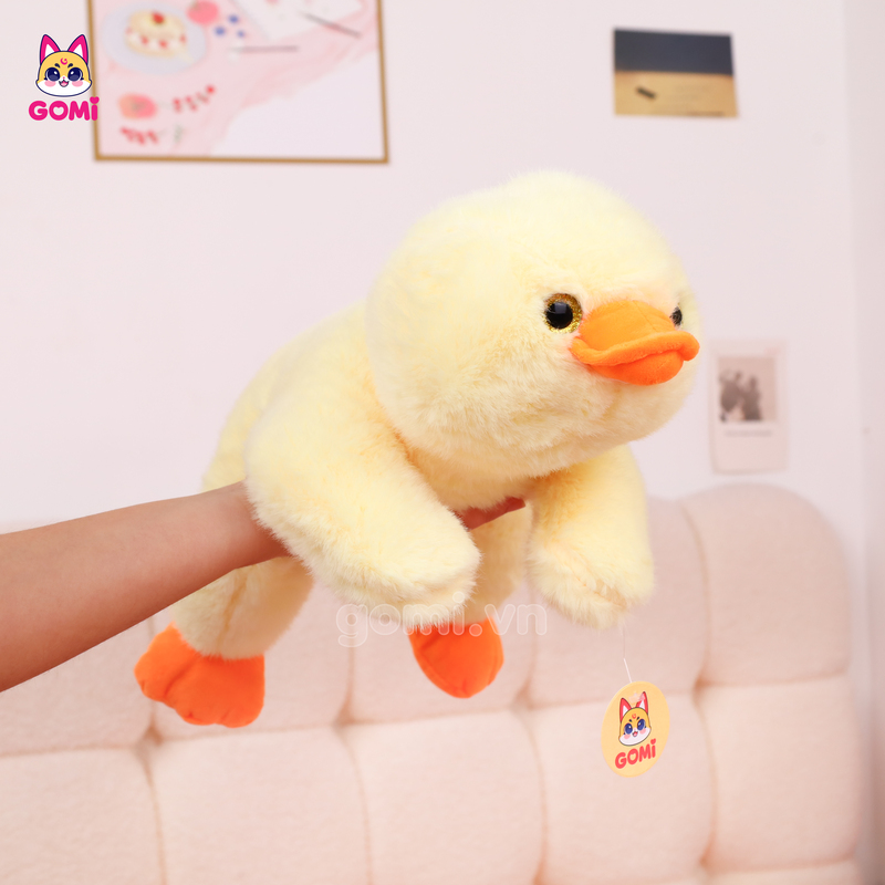 Gấu Bông Vịt Vàng Nằm