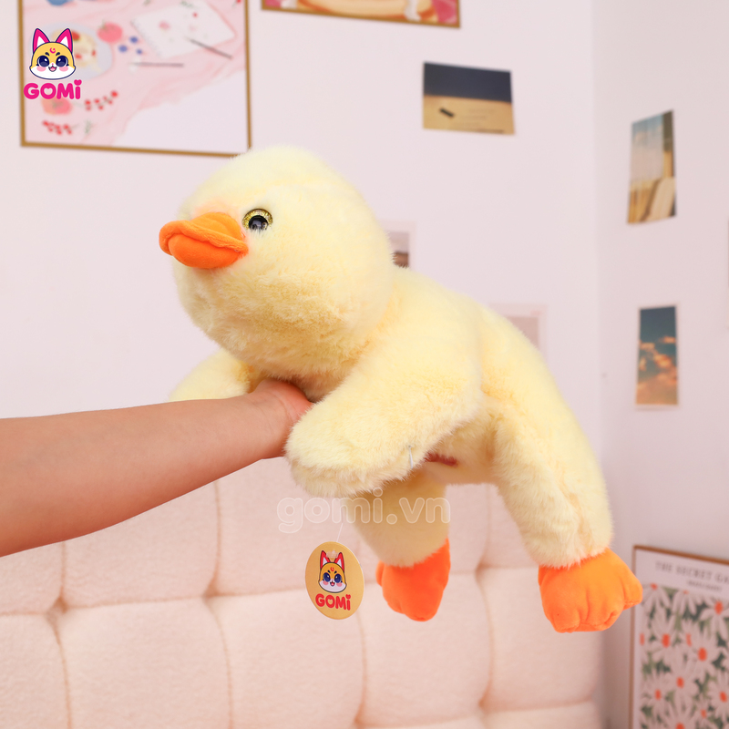 Gấu Bông Vịt Vàng Nằm