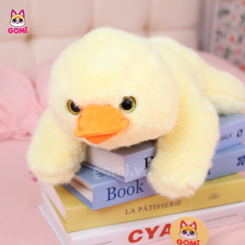 Gấu Bông Vịt Vàng Nằm