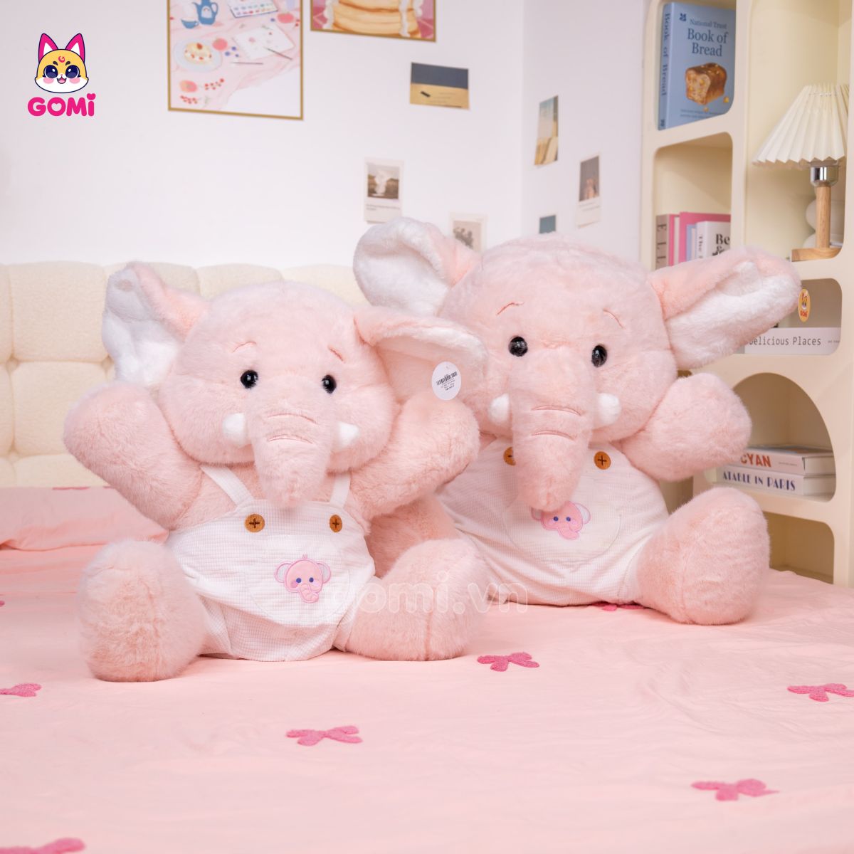 Gấu Bông Voi Mặc Yếm Baby