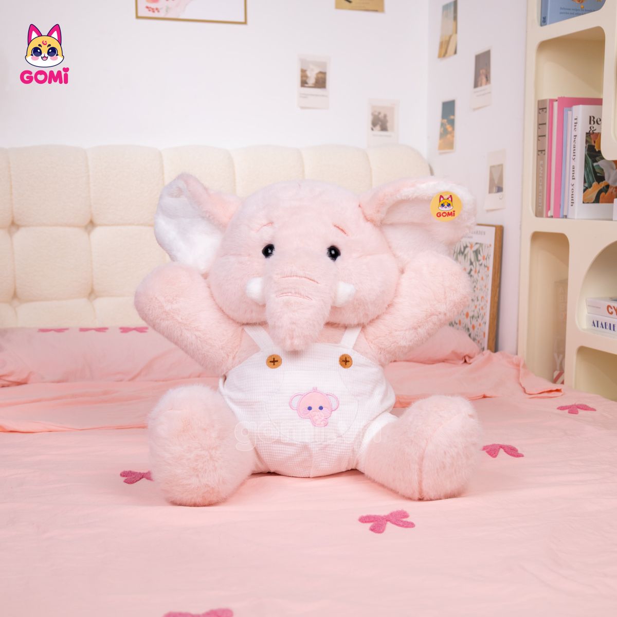 Gấu Bông Voi Mặc Yếm Baby