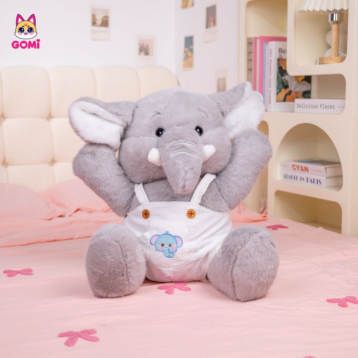 Gấu Bông Voi Mặc Yếm Baby