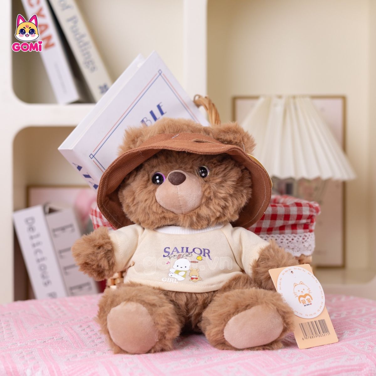 Gấu Bông Bộ Đôi Gấu Nón