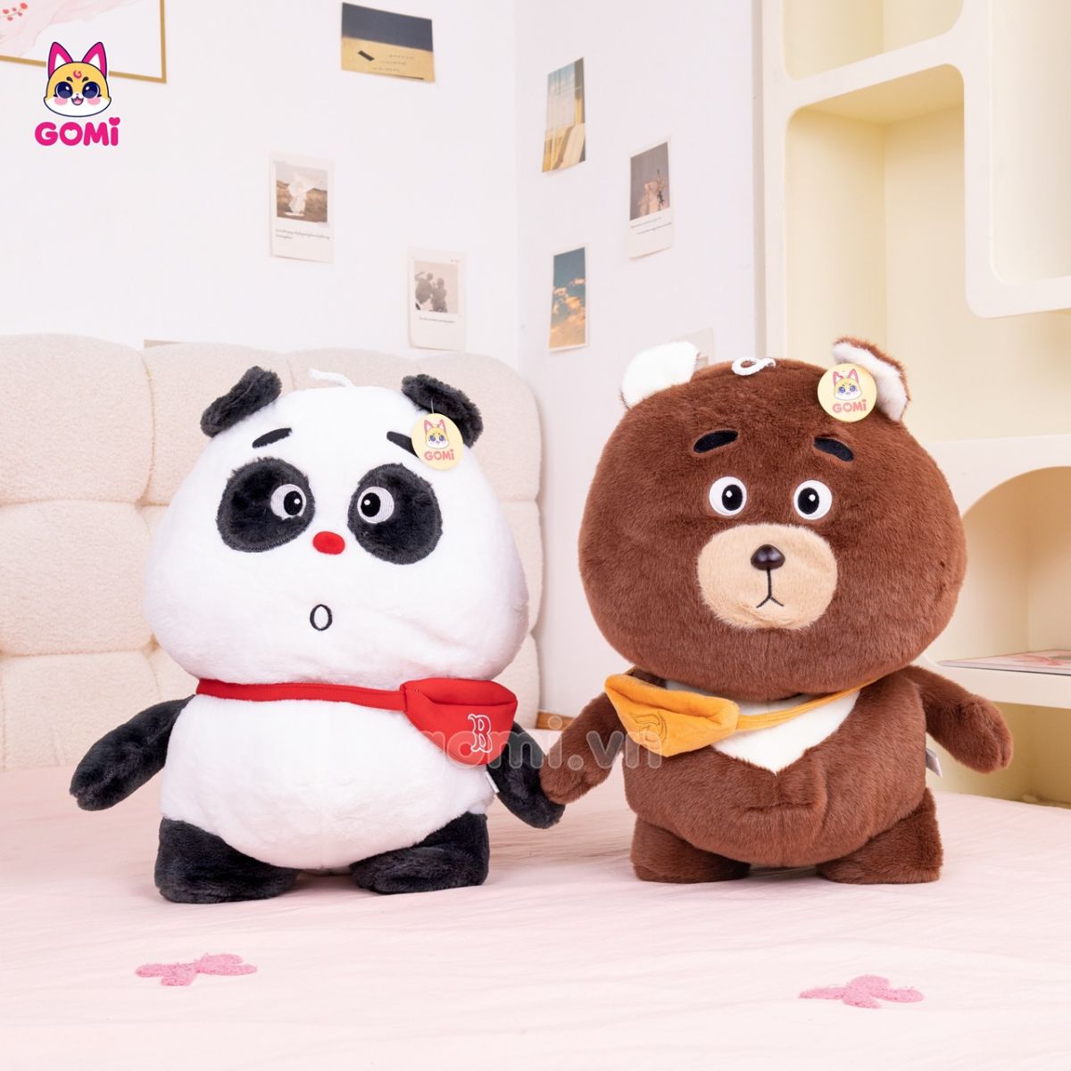 Gấu Bông Gấu Đeo Túi