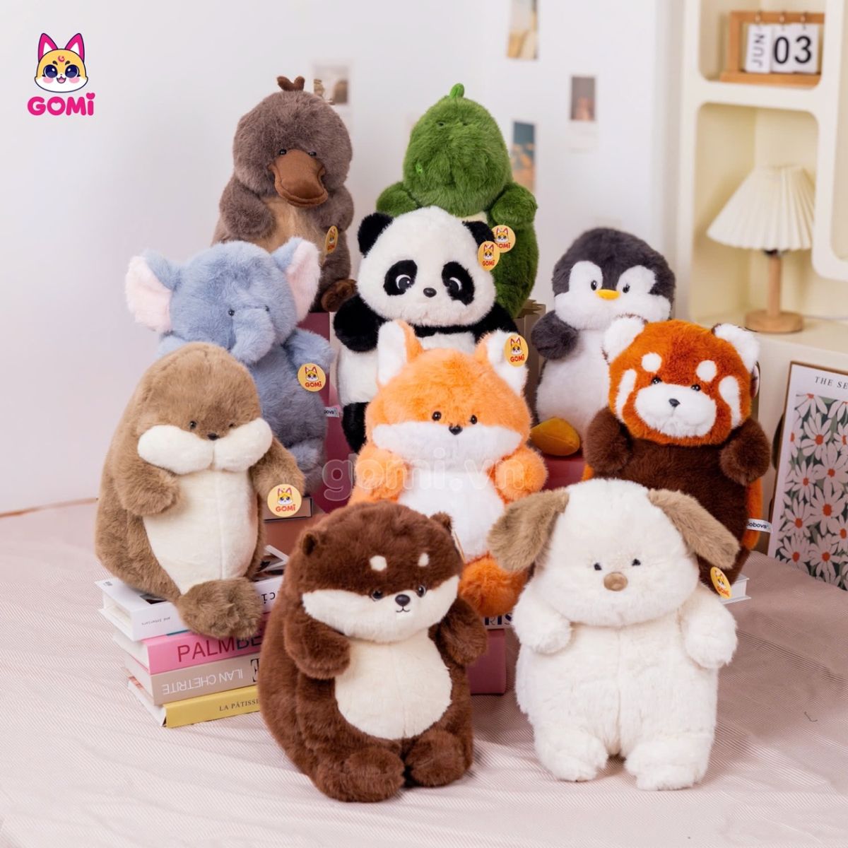 Gấu Bông Thú Lưng Gù