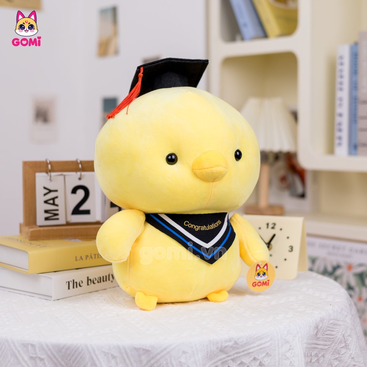 Gấu Bông Tốt Nghiệp Vịt Vàng